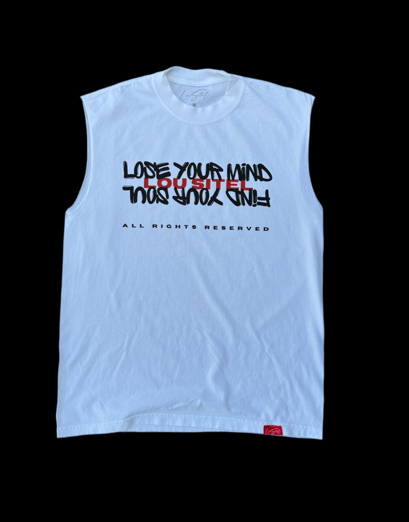 “LOST & FOUND” Sleeveless Tee