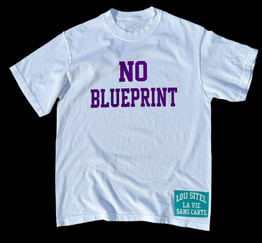 “NO BLUEPRINT” Inside Out Tee
