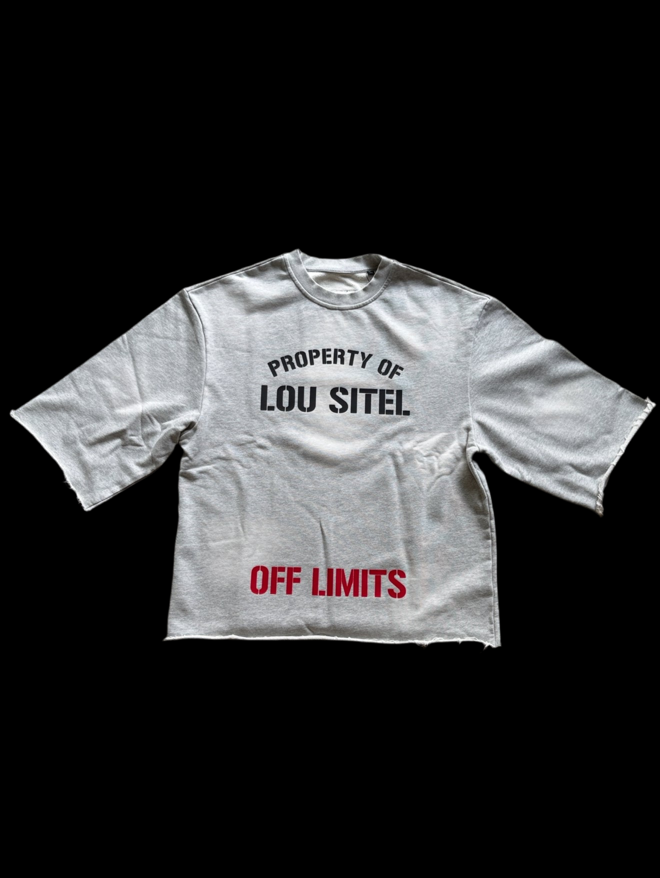 “OFF LIMITS” Cropped Crewneck (Limited Edition)