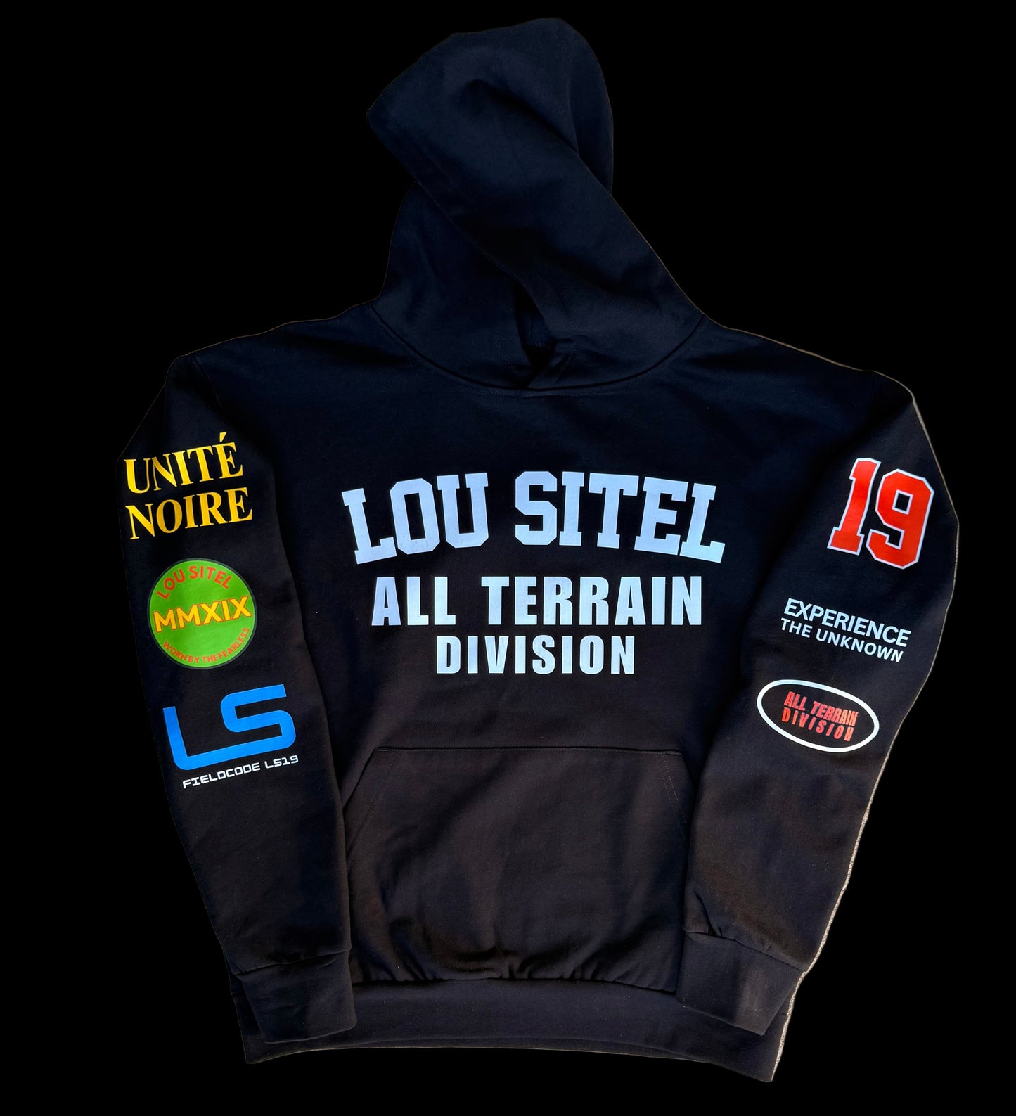 “UNITÉ NOIRE” Heavyweight Hoodie